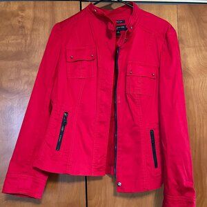 Jones New York Signature Red Jacket Medium